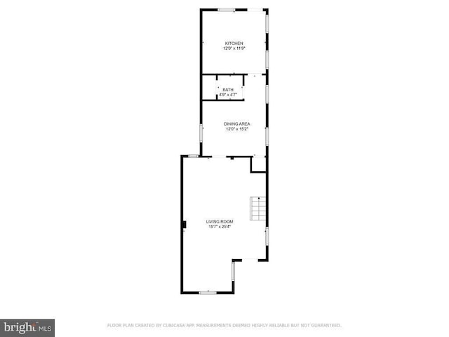 222 N Franklin St, Hanover, PA 17331 - home floor plan