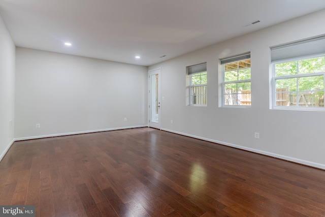 23480 Epperson Sq, Brambleton, VA 20148 - unfurnished room featuring wood finished floors, baseboards, and recessed lighting