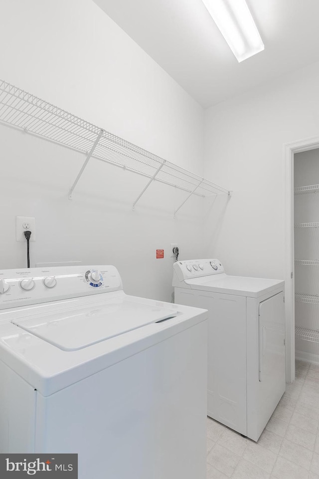 23480 Epperson Sq, Brambleton, VA 20148 - laundry room with washer and clothes dryer