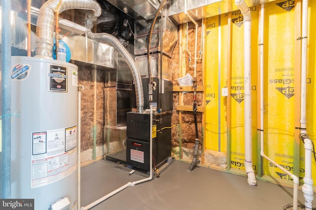 23480 Epperson Sq, Brambleton, VA 20148 - utility room featuring water heater