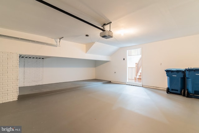 23480 Epperson Sq, Brambleton, VA 20148 - garage with a garage door opener