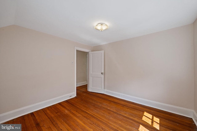908 Edge Hill Rd, Glenside, PA 19038 - spare room featuring baseboards and wood finished floors