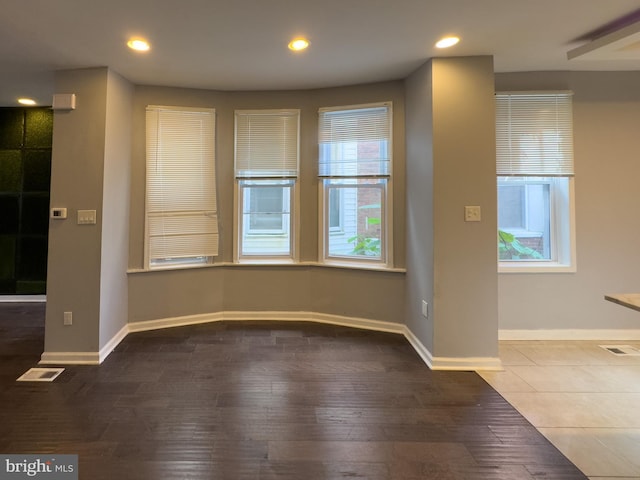 5319 Osage Ave, Philadelphia, PA 19143 - unfurnished dining area featuring baseboards and recessed lighting