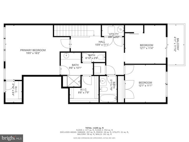 14842 Mason Creek Cir, Woodbridge, VA 22191 - home floor plan
