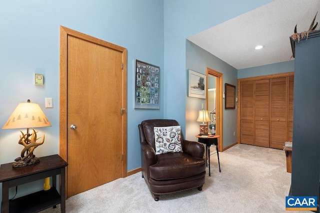 32 Stony Cove Ln, Wintergreen Resort, VA 22967 - sitting room with carpet and baseboards