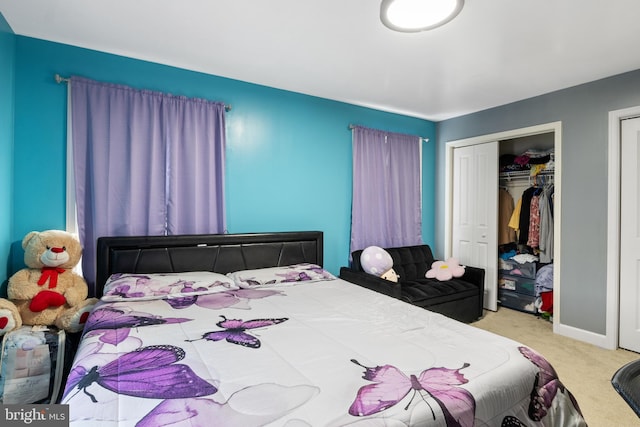 263B 3rd St, Hanover, PA 17331 - bedroom featuring carpet floors and a closet