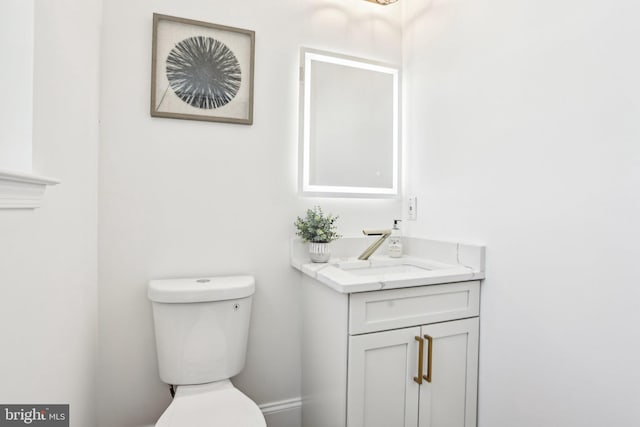 322 56th St NE, Washington, DC 20019 - half bath featuring vanity and toilet