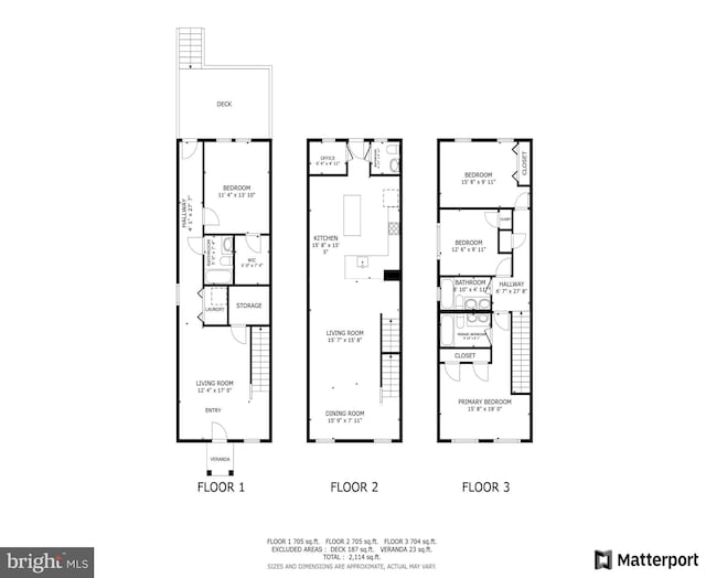 322 56th St NE, Washington, DC 20019 - floor plan / room layout