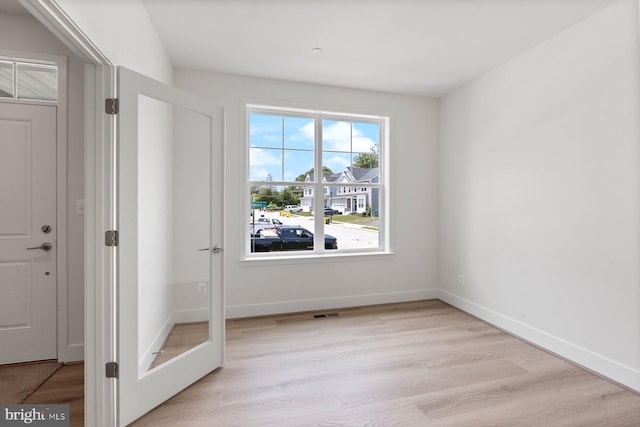 114 Retriever Way, Severna Park, MD 21146 - unfurnished bedroom with light wood-type flooring and baseboards