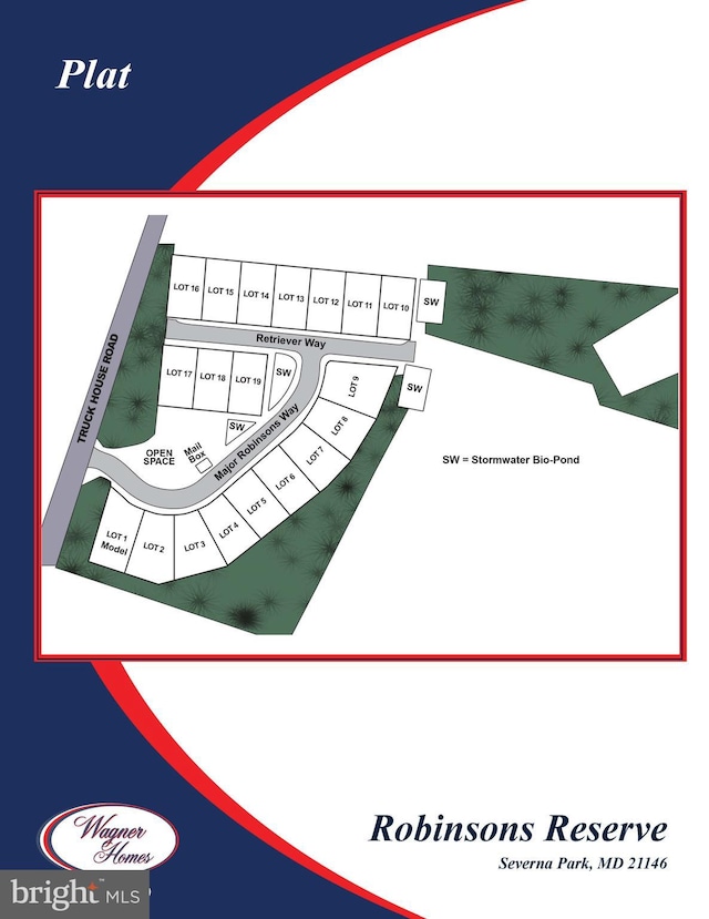114 Retriever Way, Severna Park, MD 21146 - map showing property parcels