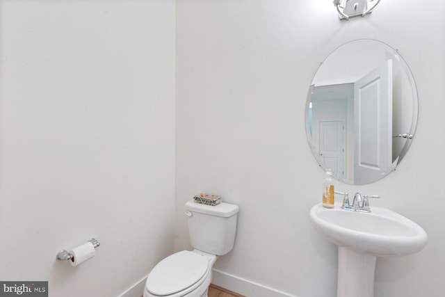 114 Retriever Way, Severna Park, MD 21146 - half bath featuring toilet and baseboards
