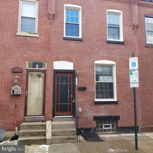 3026 W Harper St, Philadelphia, PA 19130 - entrance to property featuring brick siding