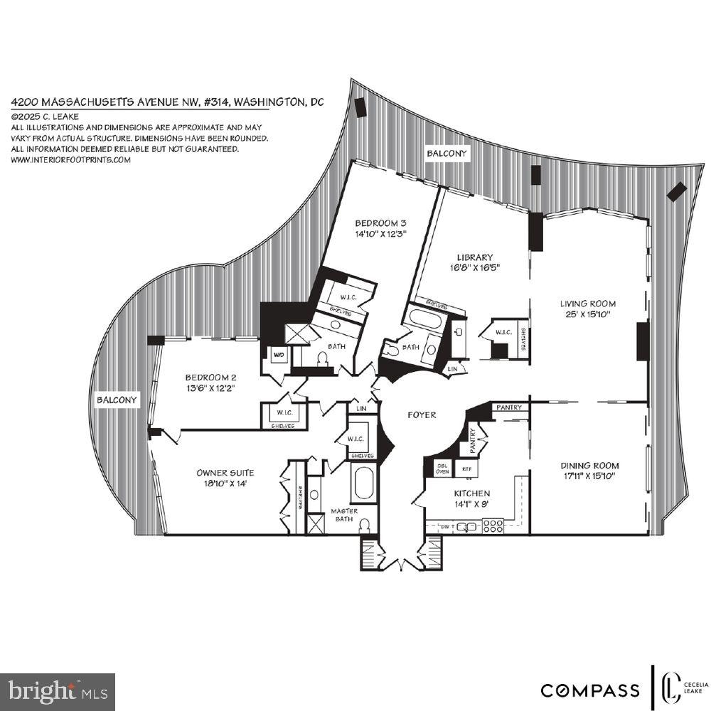 4200 Massachusetts Ave NW Unit 314, Washington, DC 20016 - view of room layout