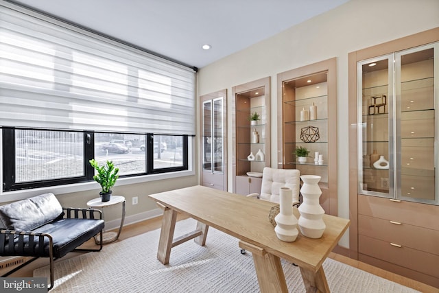 1573 Westmoreland St, Mclean, VA 22101 - office with baseboards and recessed lighting