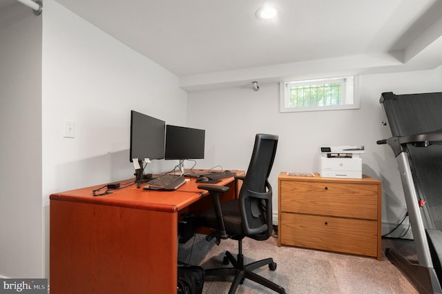 653 Broad Acres Rd, Penn Valley, PA 19072 - home office featuring recessed lighting