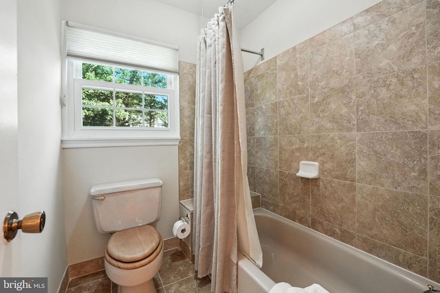 3382 Flint Hill Pl, Woodbridge, VA 22192 - full bath with toilet and shower / tub combo with curtain