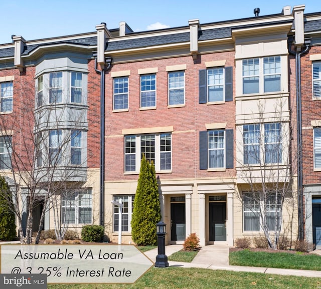 817 Fair Winds Way Unit 290, Oxon Hill, MD 20745 - view of front facade with brick siding