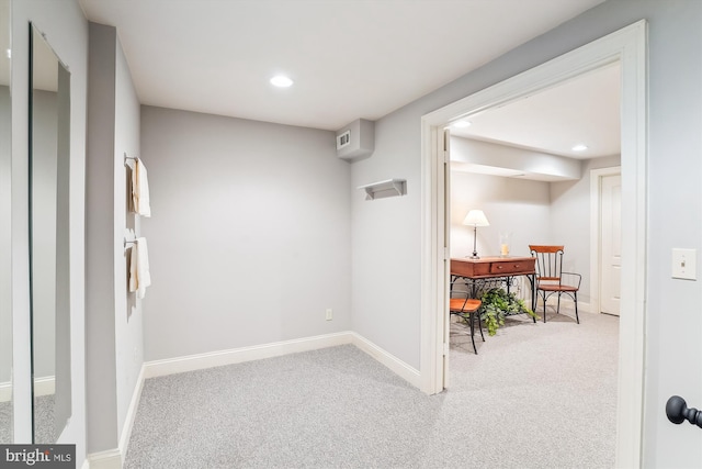 9111 Oak Chase Ct, Fairfax Station, VA 22039 - corridor featuring carpet flooring and recessed lighting
