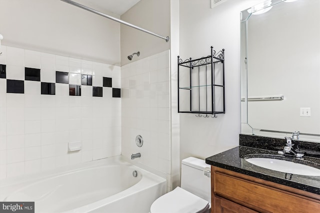 3851 Aristotle Ct Unit 1-412, Fairfax, VA 22030 - full bathroom featuring vanity and tub / shower combination