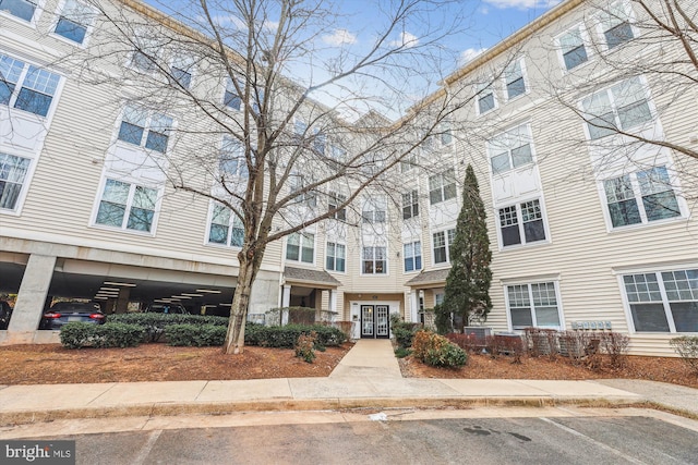 3851 Aristotle Ct Unit 1-412, Fairfax, VA 22030 - view of front of house with french doors