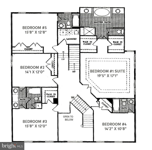 6321 Wilmington Dr, Burke, VA 22015 - view of home floor plan