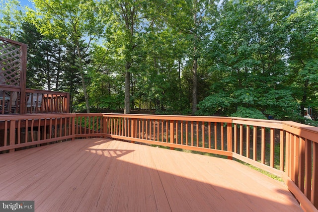 45571 Reading Ter, Sterling, VA 20166 - view of wooden deck