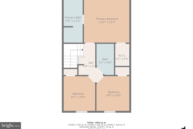 45571 Reading Ter, Sterling, VA 20166 - property floor plan