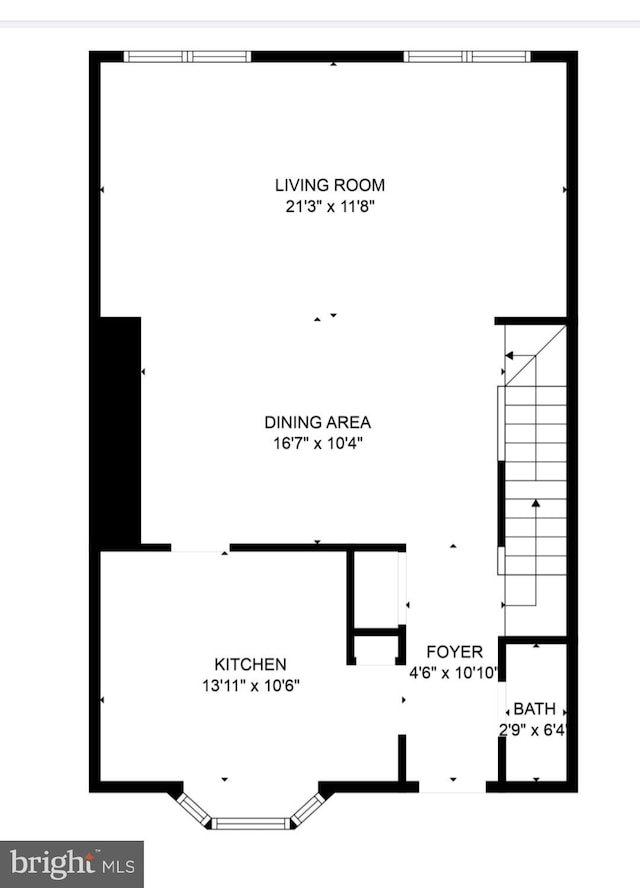 3134 Borge St, Oakton, VA 22124 - view of property floor plan