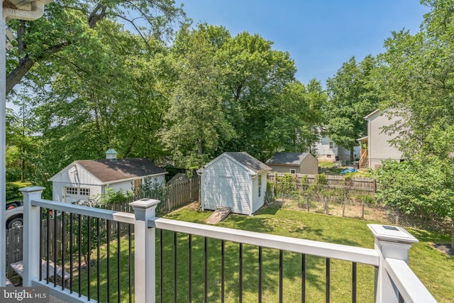 3112 Lancer Dr, Hyattsville, MD 20782 - fenced yard with an outdoor structure and a residential view