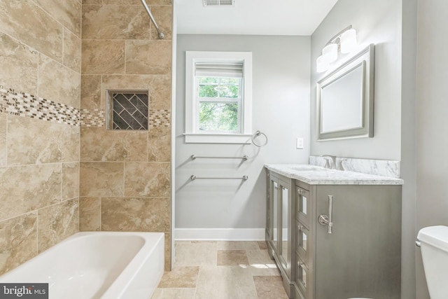 3112 Lancer Dr, Hyattsville, MD 20782 - bathroom featuring vanity and  shower combination