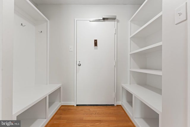 203 Yoakum Pkwy Unit 603, Alexandria, VA 22304 - mudroom featuring light wood finished floors