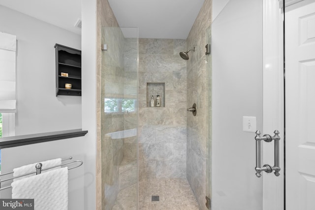 18722 Timoney Ct, Leesburg, VA 20176 - bathroom featuring a shower stall