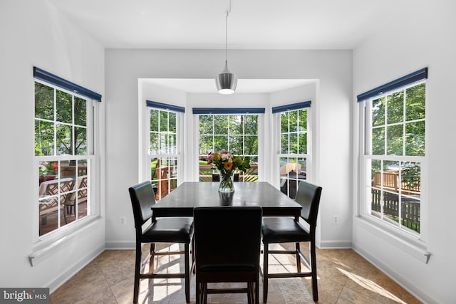 18722 Timoney Ct, Leesburg, VA 20176 - dining area with baseboards