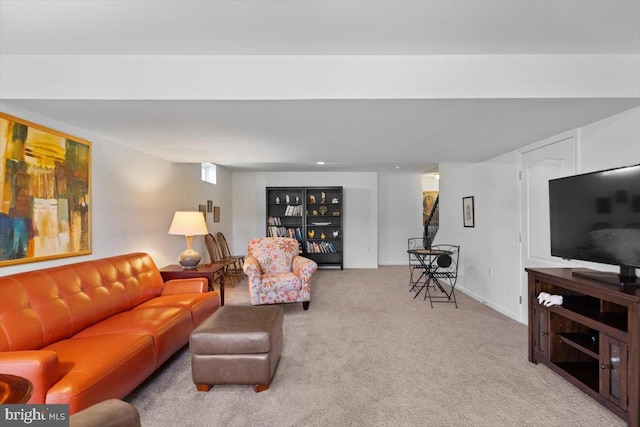 100 Taylor Ct, Stephenson, VA 22656 - carpeted living area with baseboards