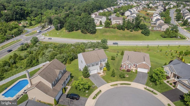 100 Taylor Ct, Stephenson, VA 22656 - aerial view of property's location featuring nearby suburban area and a pool