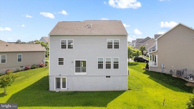 100 Taylor Ct, Stephenson, VA 22656 - back of house featuring a lawn