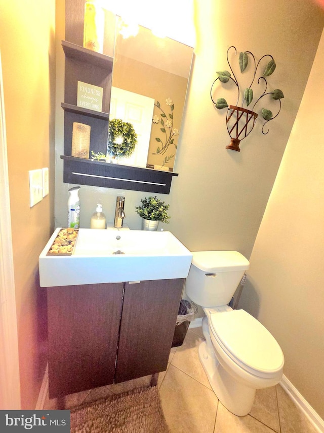 34 Springfield Cir, Middletown, DE 19709 - bathroom with tile patterned floors and vanity