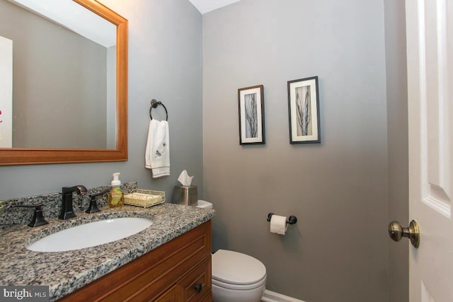 11409 Flints Grove Ln, North Potomac, MD 20878 - bathroom with vanity and toilet