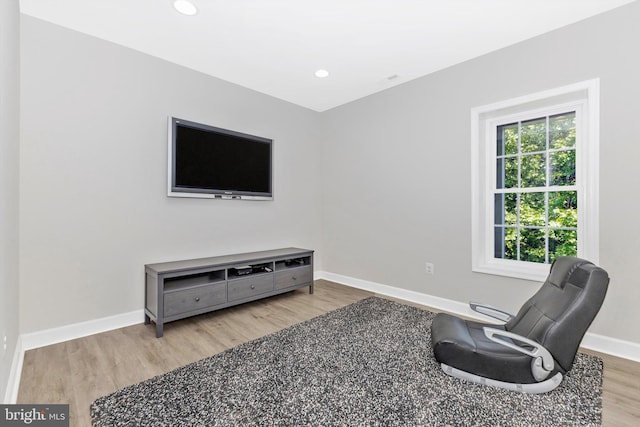 2304 Kings Forest Trl, Mount Airy, MD 21771 - sitting room featuring wood finished floors and recessed lighting