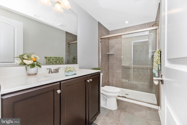 2304 Kings Forest Trl, Mount Airy, MD 21771 - bathroom with vanity and a shower stall