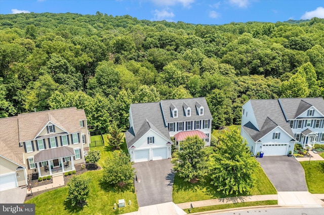 2304 Kings Forest Trl, Mount Airy, MD 21771 - bird's eye view of a heavily wooded area