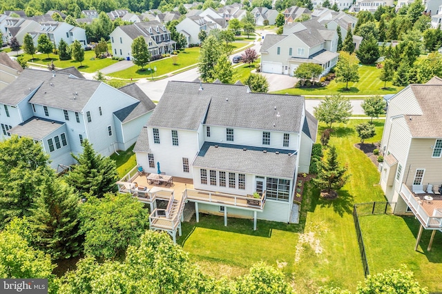 2304 Kings Forest Trl, Mount Airy, MD 21771 - aerial perspective of suburban area