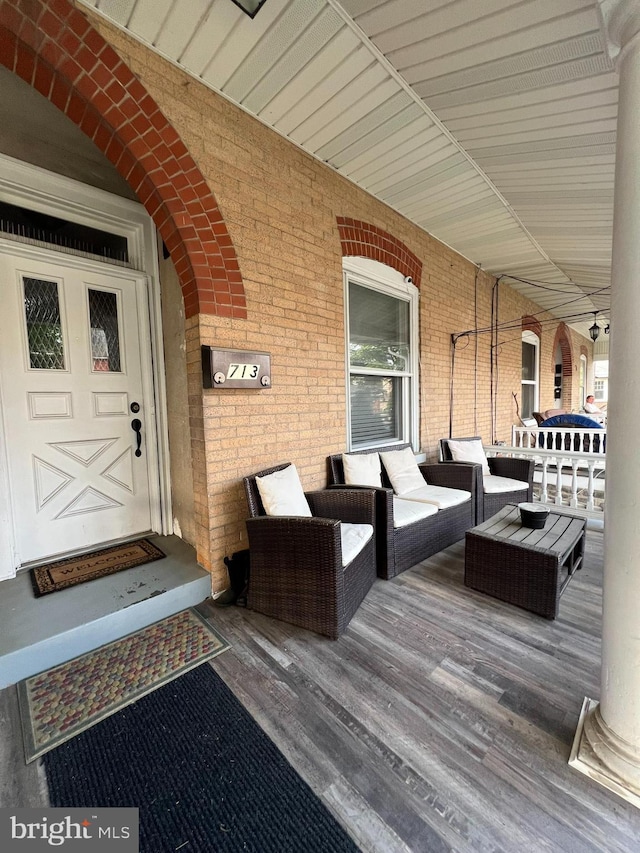 713 Juniper St, Quakertown, PA 18951 - view of wooden porch