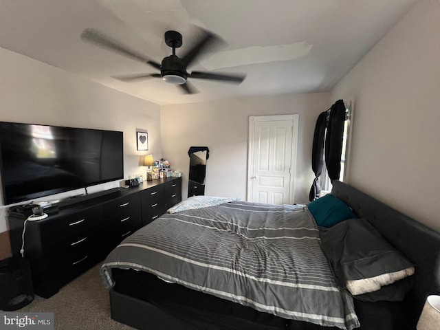 713 Juniper St, Quakertown, PA 18951 - carpeted bedroom with ceiling fan