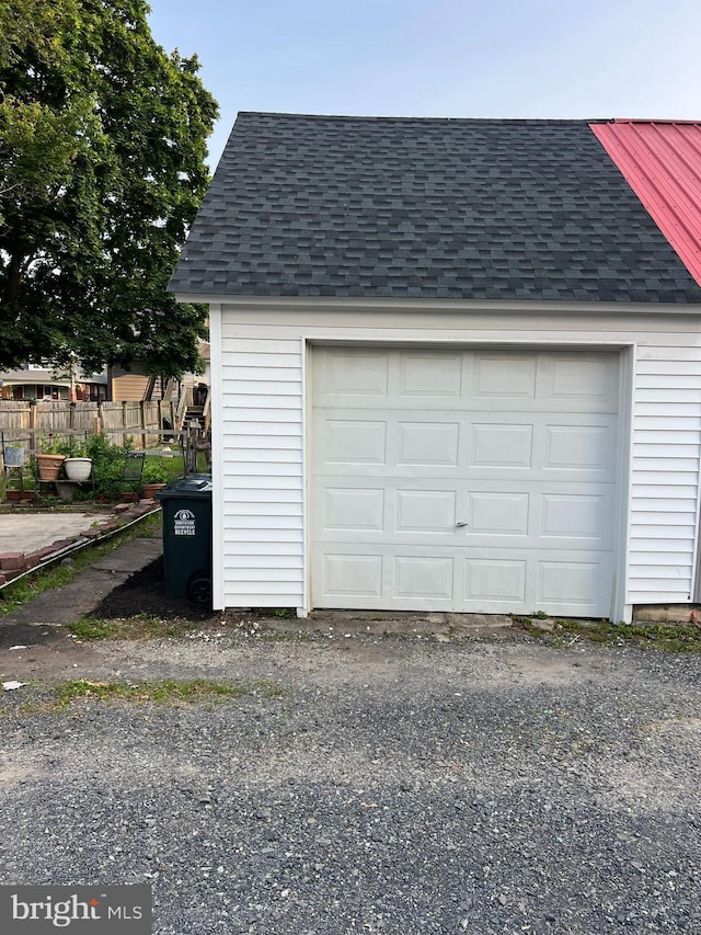 713 Juniper St, Quakertown, PA 18951 - view of garage