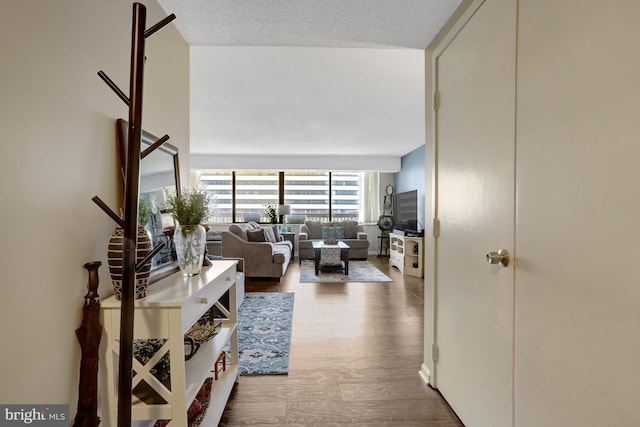 3713 S George Mason Dr Unit 713, Falls Church, VA 22041 - hall with wood finished floors
