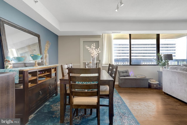 3713 S George Mason Dr Unit 713, Falls Church, VA 22041 - dining area with wood finished floors