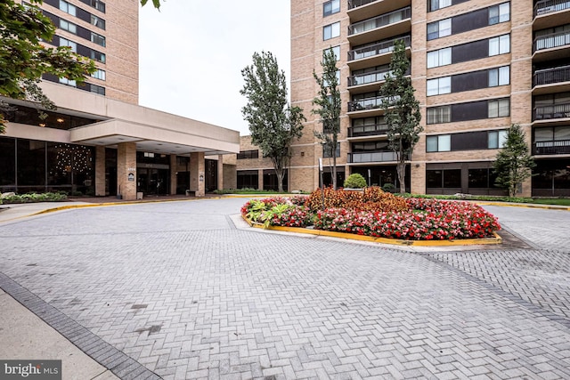 3713 S George Mason Dr Unit 713, Falls Church, VA 22041 - view of property with uncovered parking