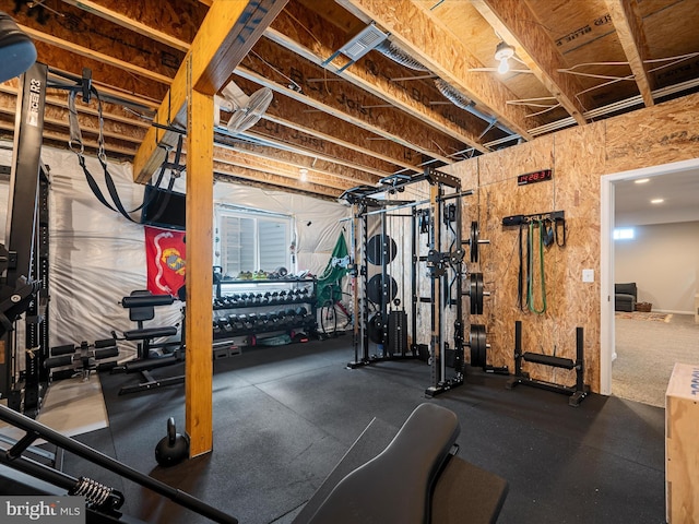 104 Barrister St, Stephenson, VA 22656 - view of exercise room