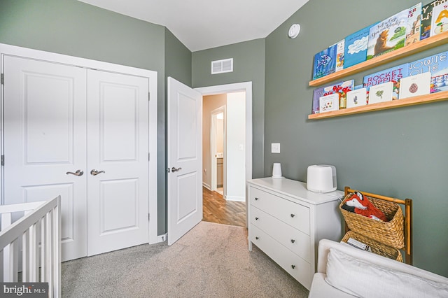 1763 Hickory Woods Rd, Dumfries, VA 22026 - carpeted bedroom featuring a closet and baseboards